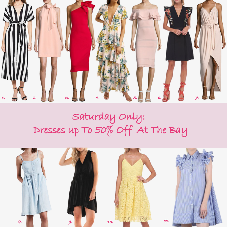 Today Only At The Bay: Dresses Up to 50 ...